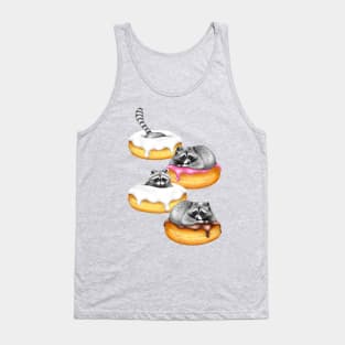 A Raccoon's Doughnut Fantasy Tank Top